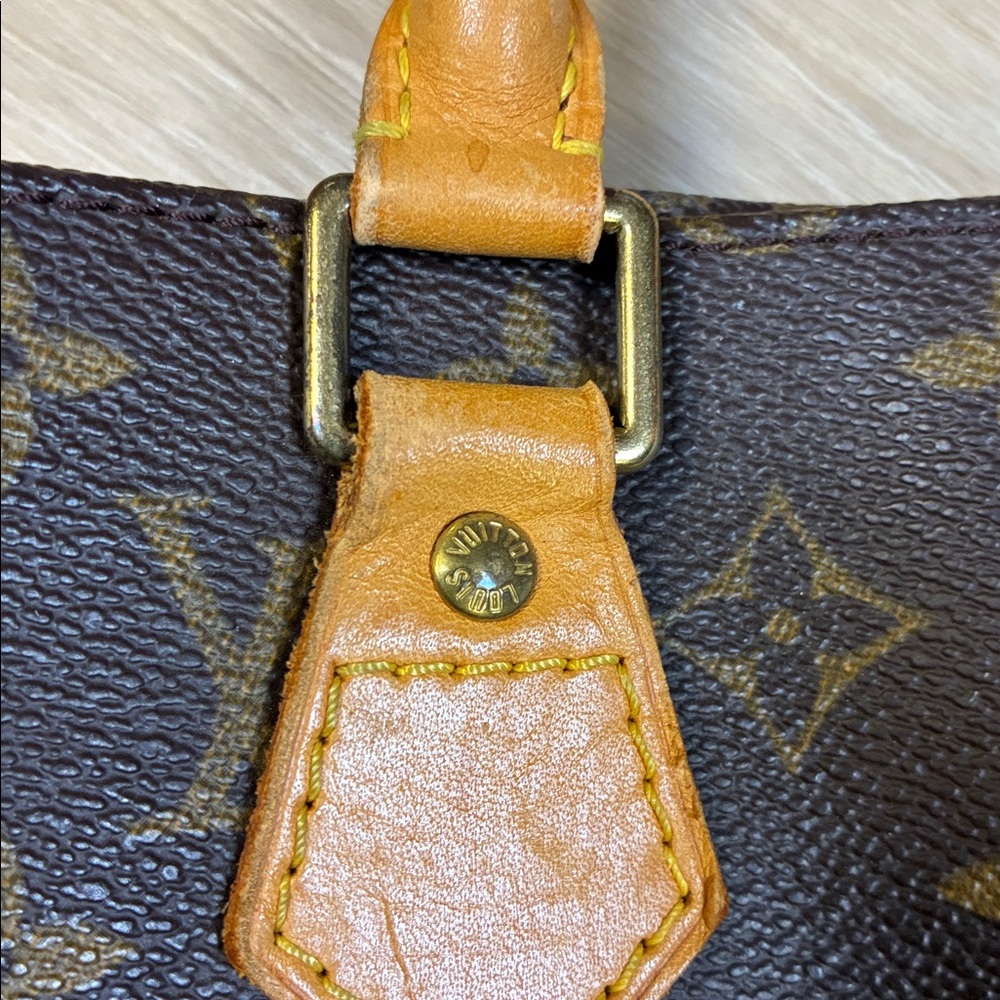 Louis Vuitton Brown Sac Plat Monogram Shopper Tote - Picture 9 of 17